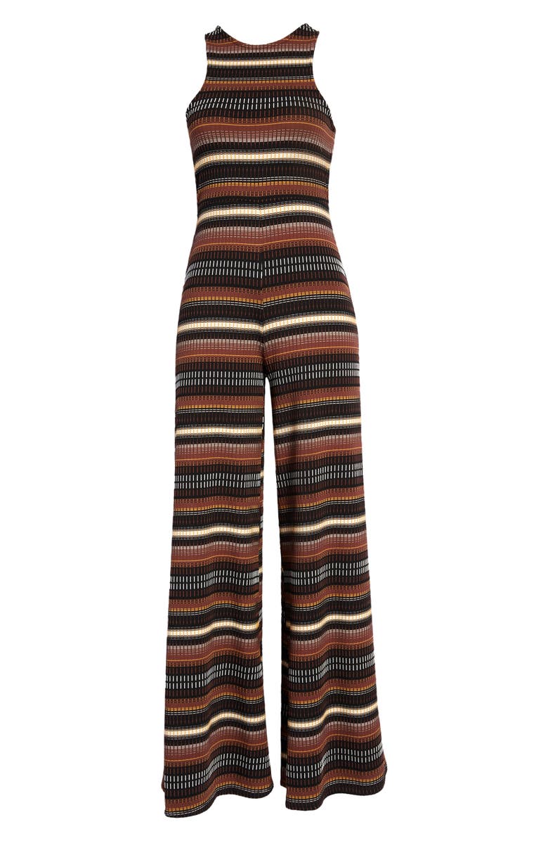 Free People Dixie Mix Stripe Knit Jumpsuit, Main, color,