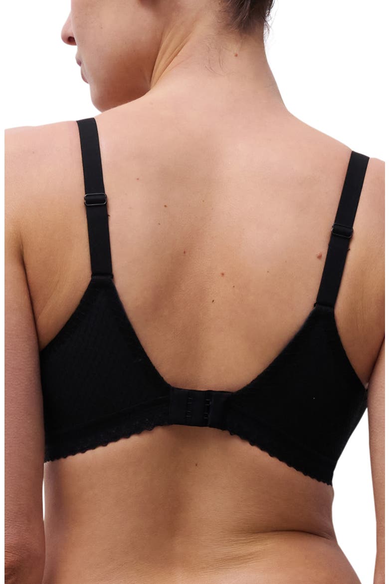 Romance Underwire Low Coverage T-Shirt Bra, Alternate, color, BLACK