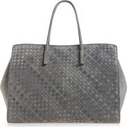 Bottega Veneta Large Barbara Intrecciato Leather Tote