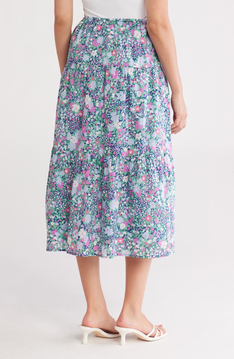 Rails Mary Maxi Skirt, Alternate, color, Navy Leilani Floral