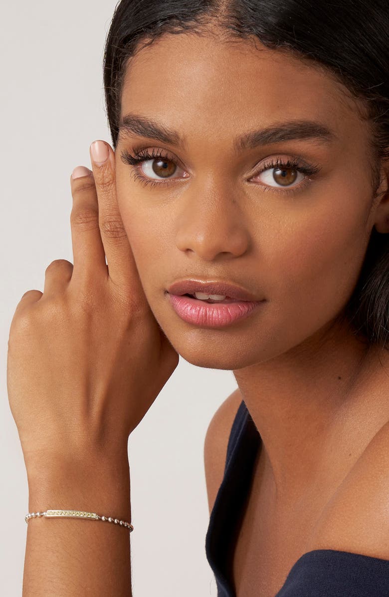 LAGOS Caviar Spark Yellow Sapphire Bar Bracelet, Alternate, color, 