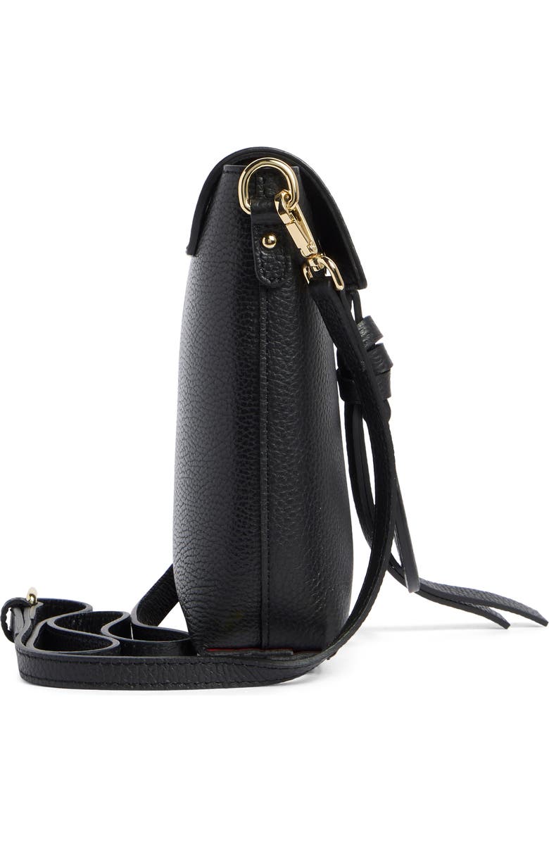 VALENTINO BY MARIO VALENTINO Salma Medallion Crossbody Bag, Alternate, color, Black