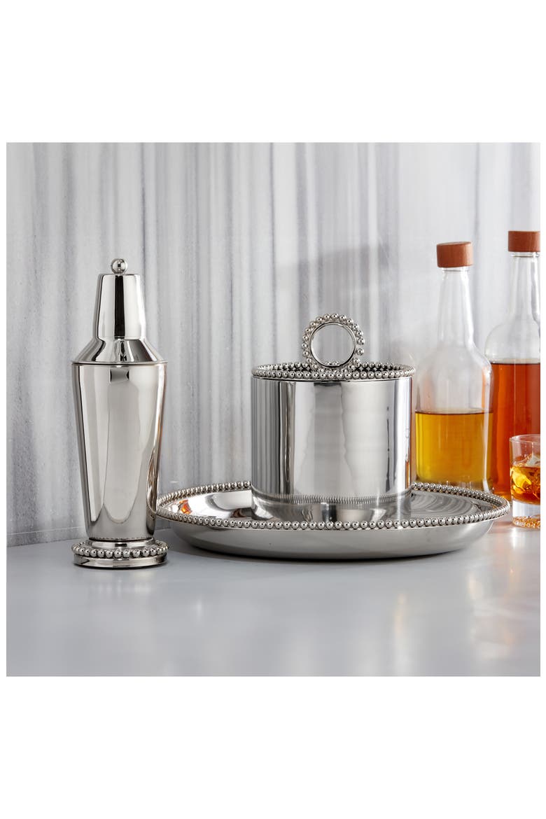 Pearl Collection Bar Cocktail Set, Alternate, color, SILVER