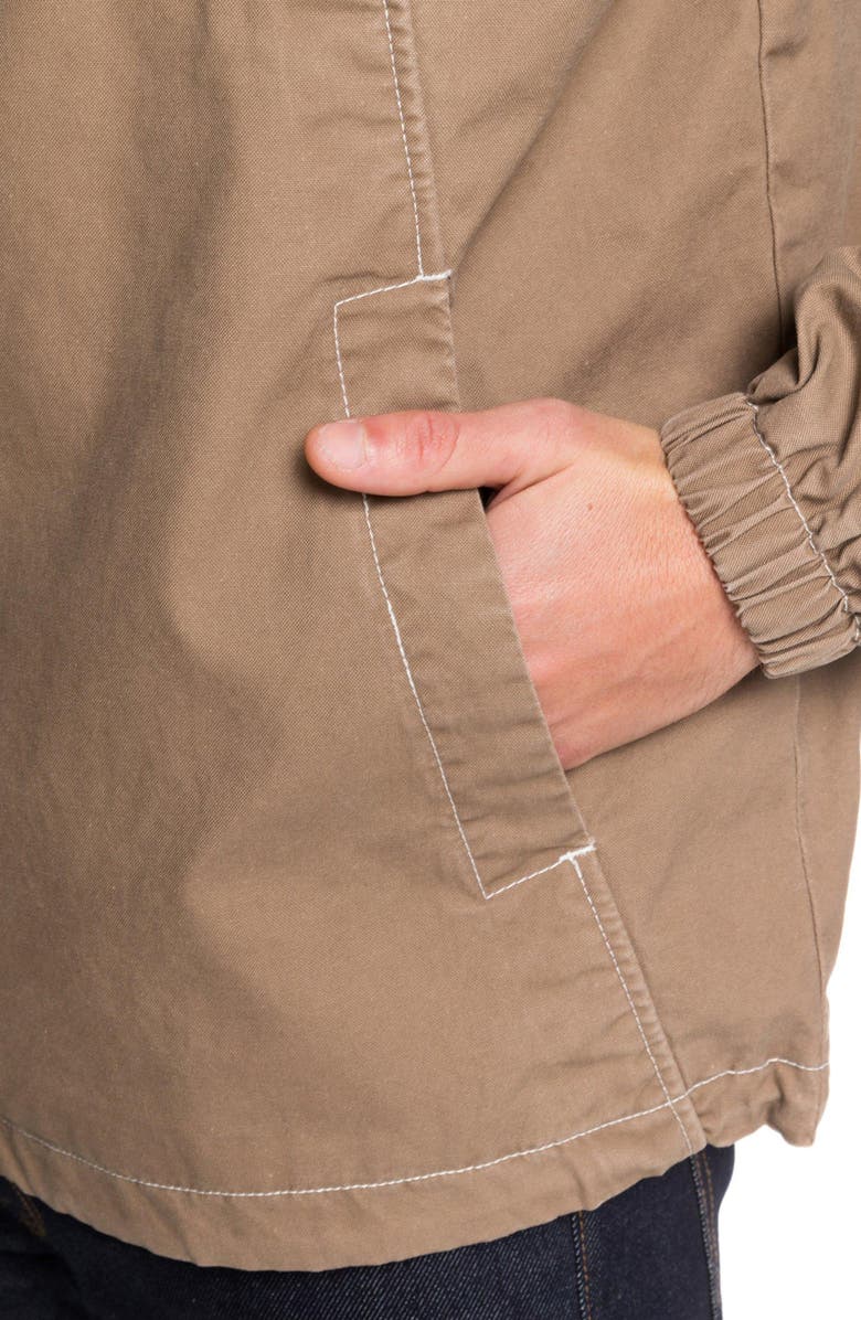 Quiksilver Tazawa Wash Hooded Anorak, Alternate, color,