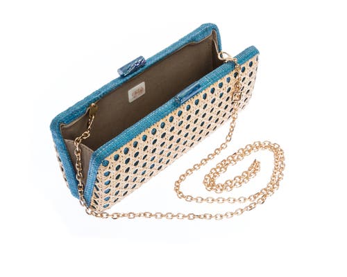 Rafé New York Rafe New York Alessandra Long Clutch In Blue