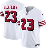 Nike Men's Nike Christian McCaffrey White San Francisco 49ers Vapor F.U.S.E. Limited 2nd Alternate Jersey