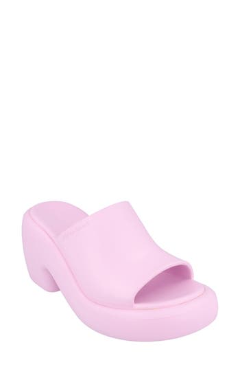 Ferragamo Woman Sandals Pink Size 8 Rubber In Pink