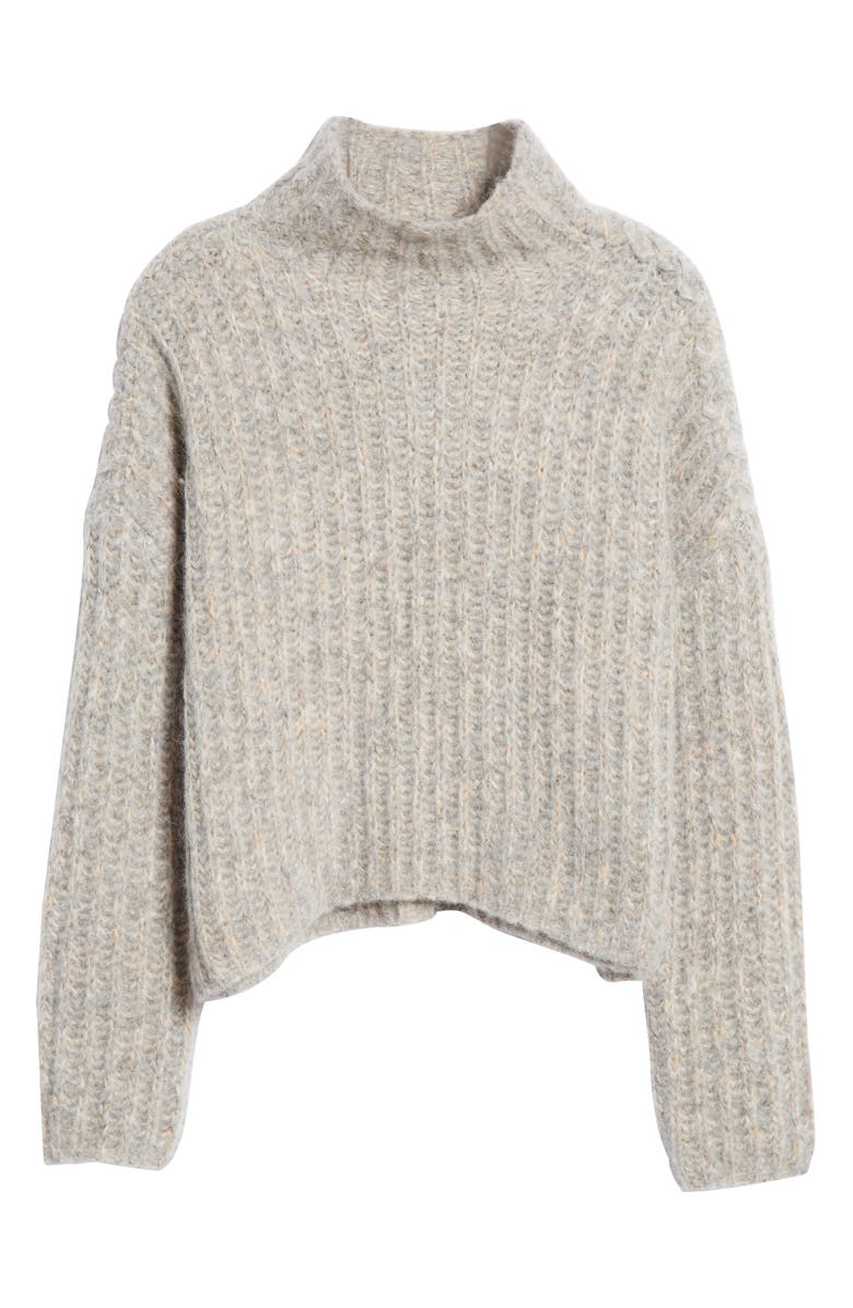 La Ligne Funnel Neck Sweater, Alternate, color, 