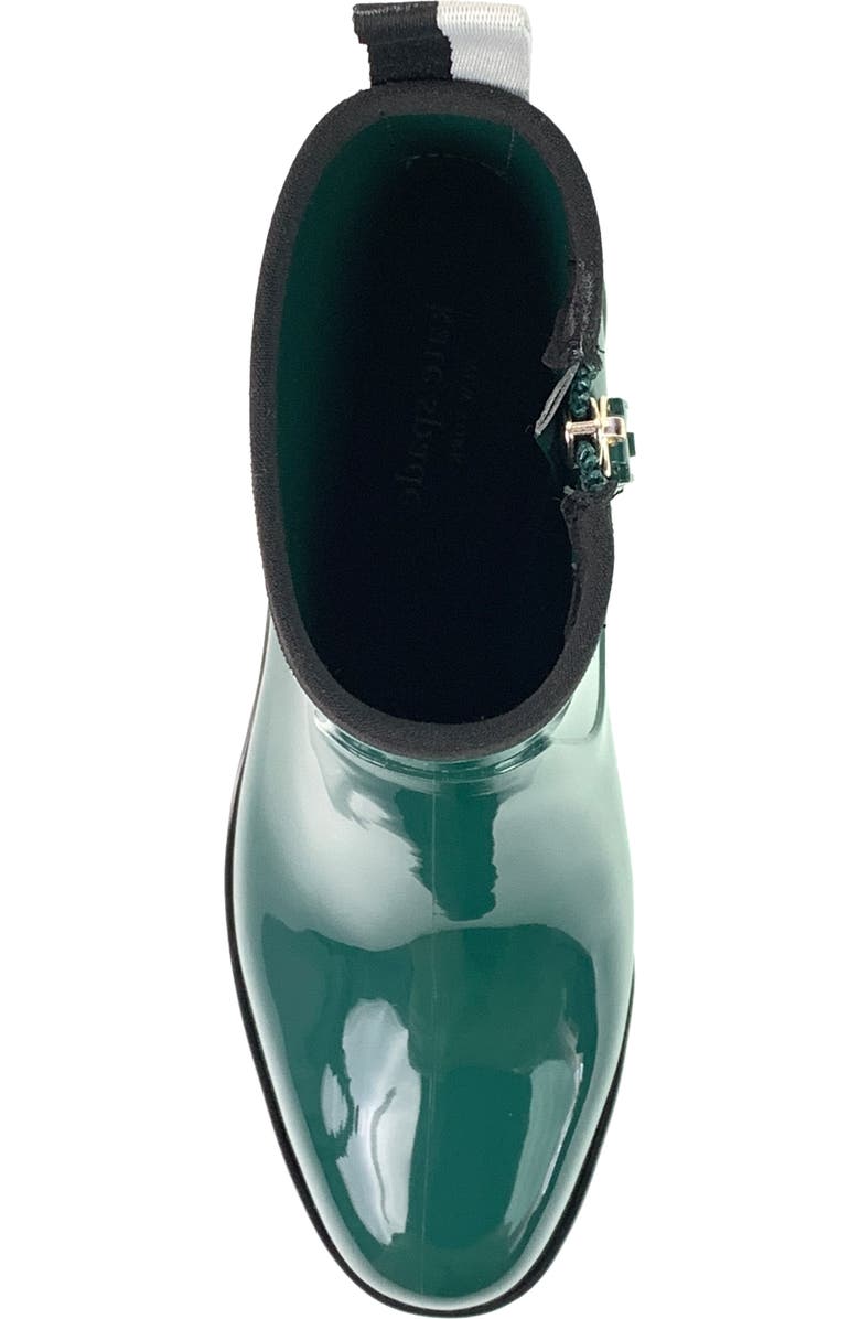 Kate Spade New York puddle rain bootie, Alternate, color, Argula/ Black/ Parchment