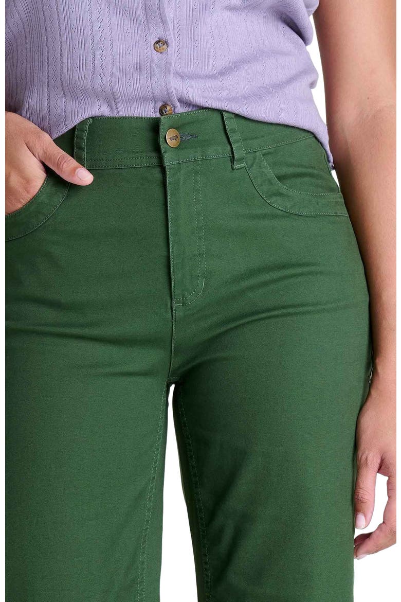 Earthworks Wide Leg Pant, Alternate, color, Epidote