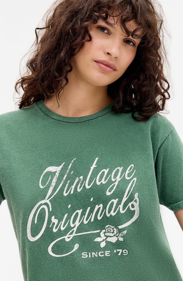 BDG Urban Outfitters Original Relaxed Baby T-Shirt, Alternate, color, Green