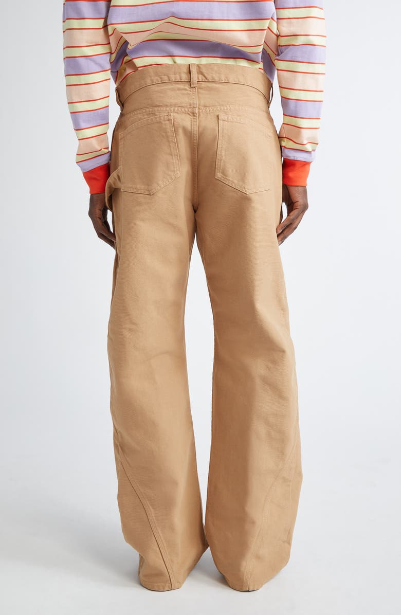 JW Anderson Twisted Workwear Trousers, Alternate, color, 