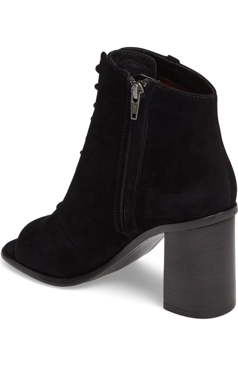 Frye Amy Open Toe Bootie, Alternate, color,