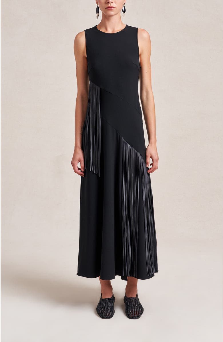 La Ligne Ilirjana Dress, Main, color, Black
