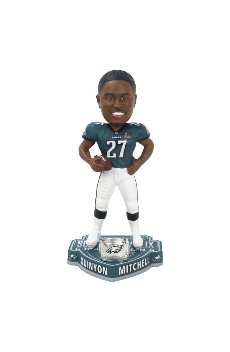 FOCO Quinyon Mitchell (Philadelphia Eagles) Super Bowl LIX Champ Bobblehead, Main, color, Multi-Color