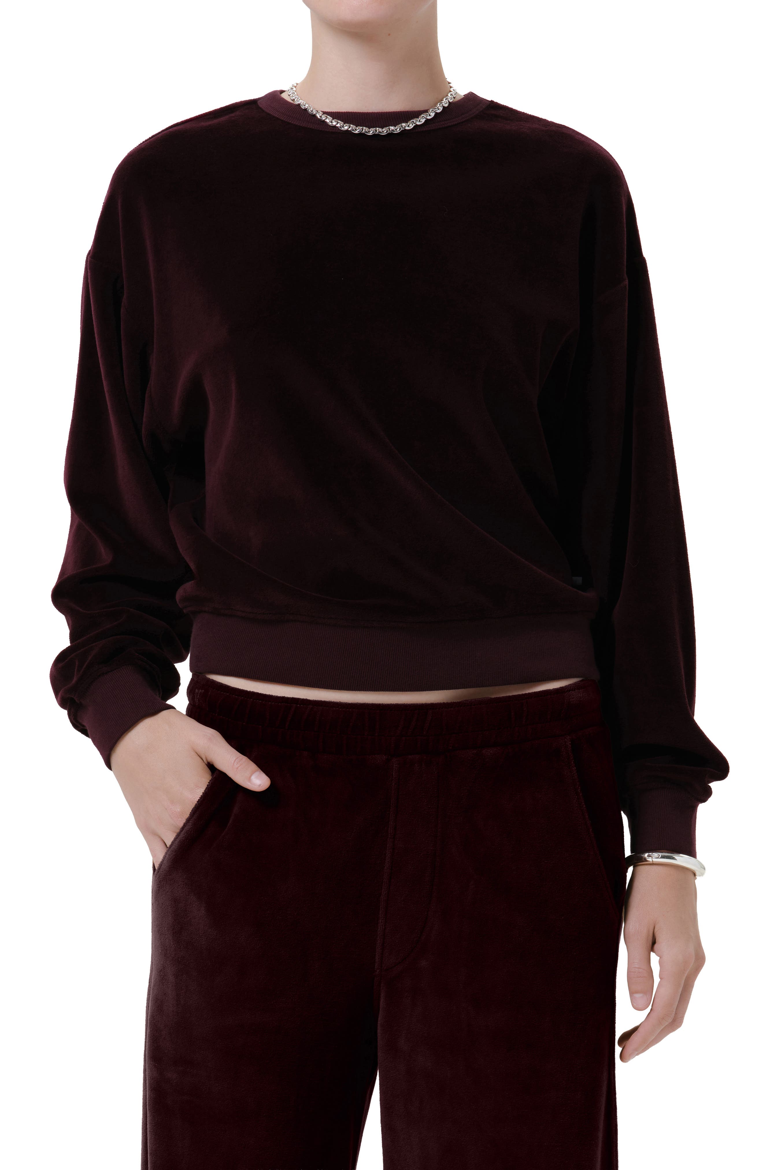 selected BURGUNDY