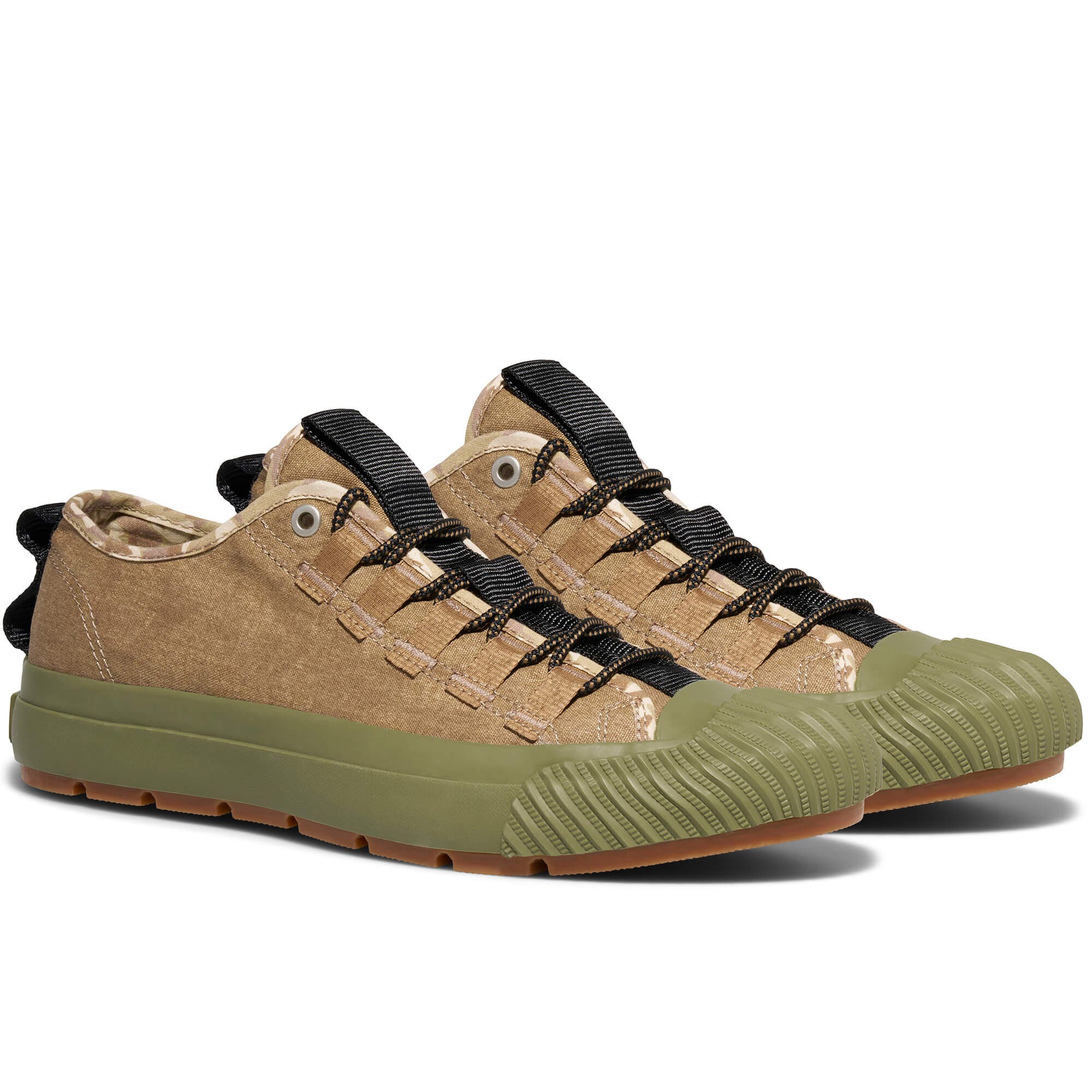 Grounder Low-Top Sneaker, Alternate, color, Sand-Green
