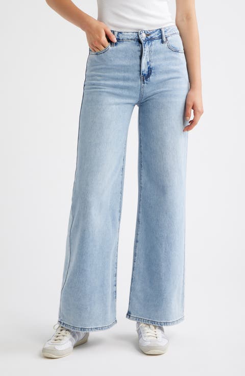 High Waist Wide Leg Jeans