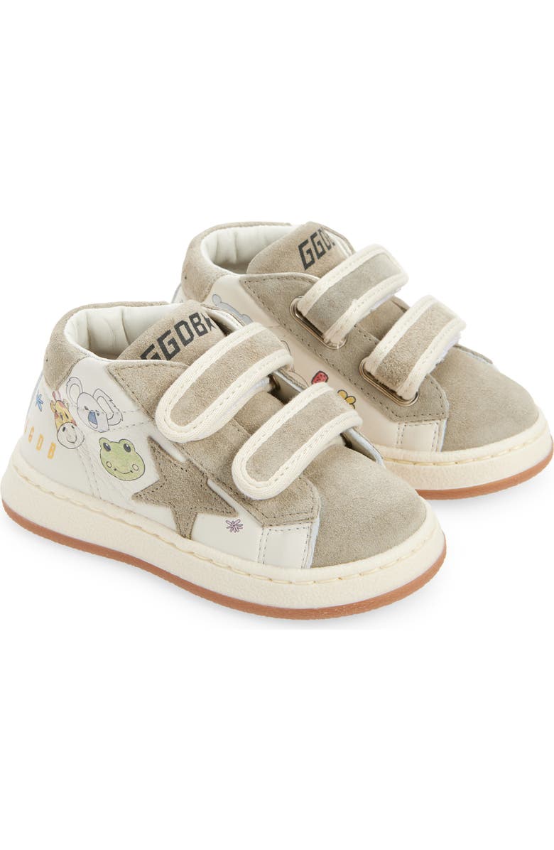 Golden Goose Kids' June Star Mid Top Sneaker, Main, color,