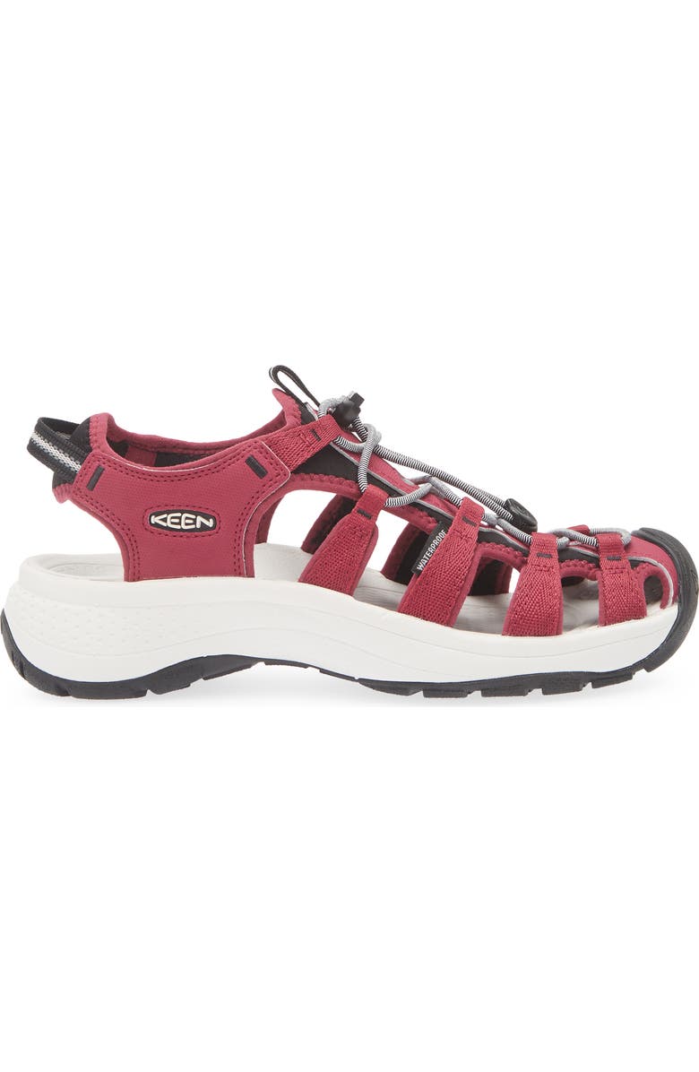 KEEN Astoria West Waterproof Sandal, Alternate, color,