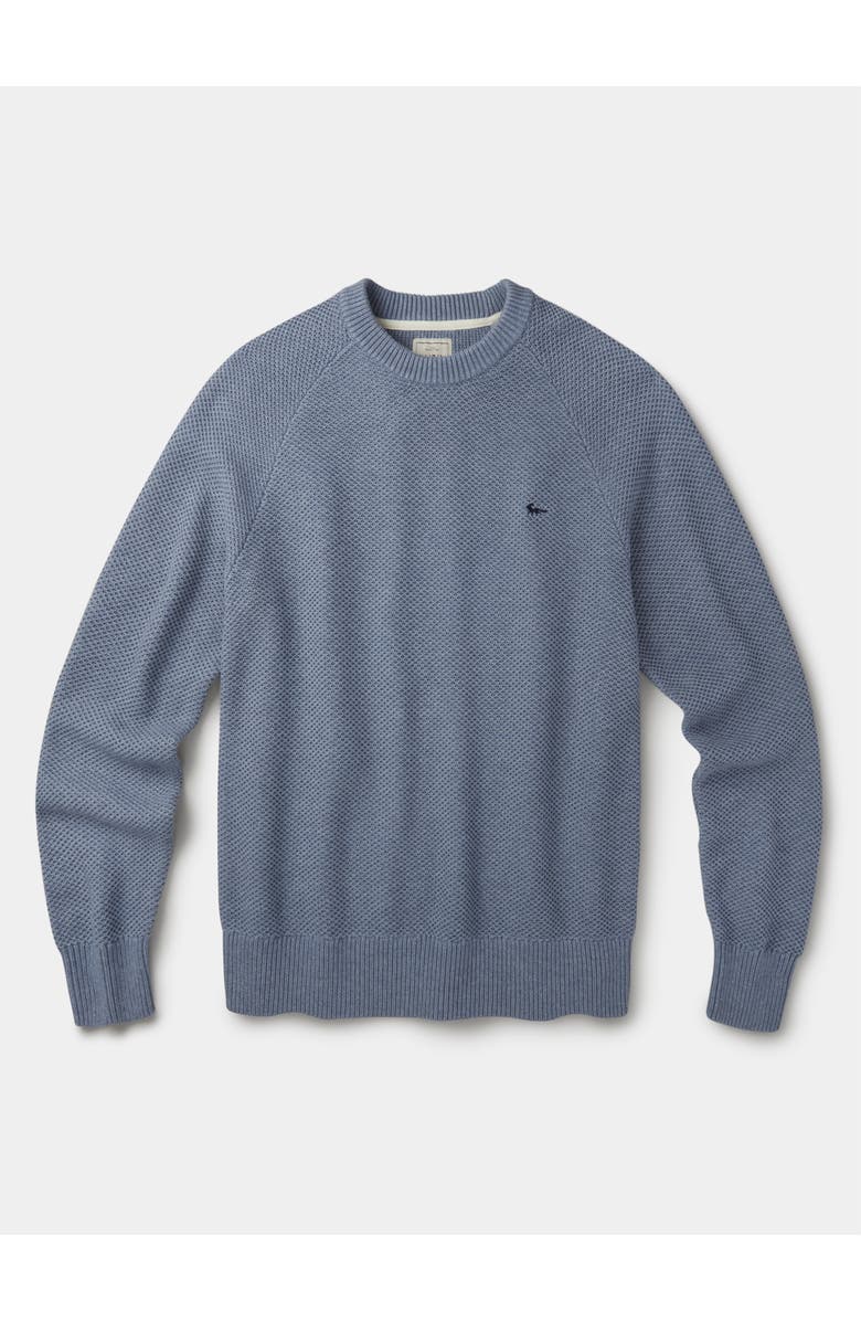 Aubin Norton Textured Crew Neck Jumper, Alternate, color, Pale Blue
