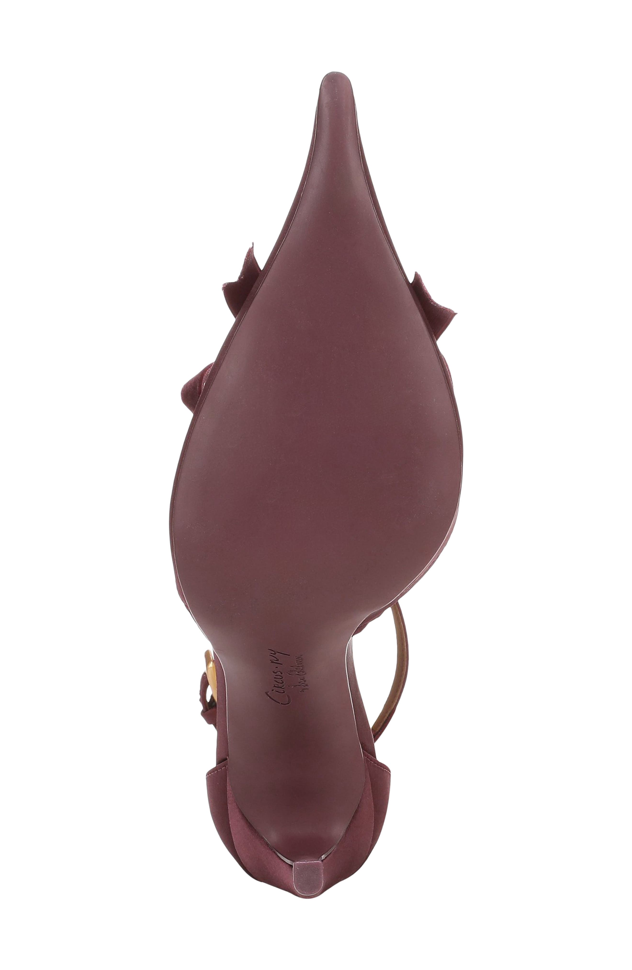 Odina T-Strap Pump, Alternate, color, CHIANTI