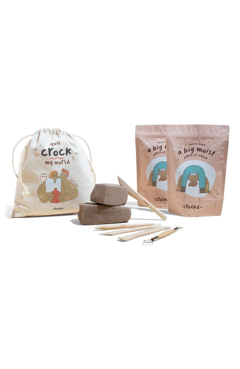 CROCKD DIY Pottery Kit, Alternate, color, 