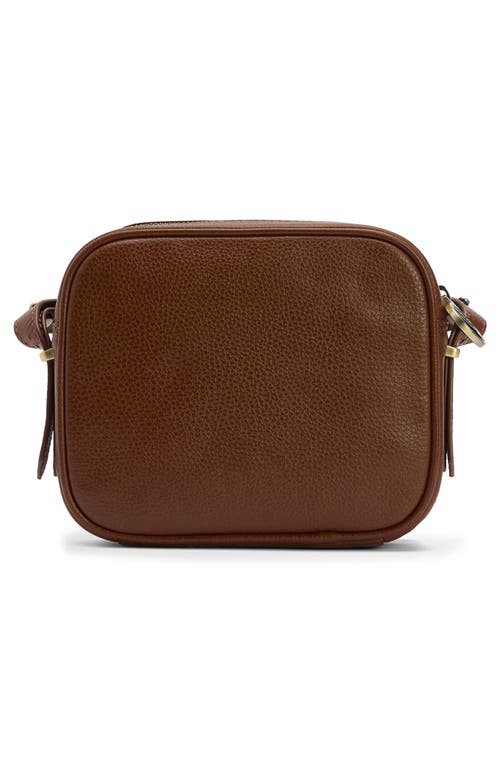 Barbour Daphne Leather Crossbody Bag In Brown