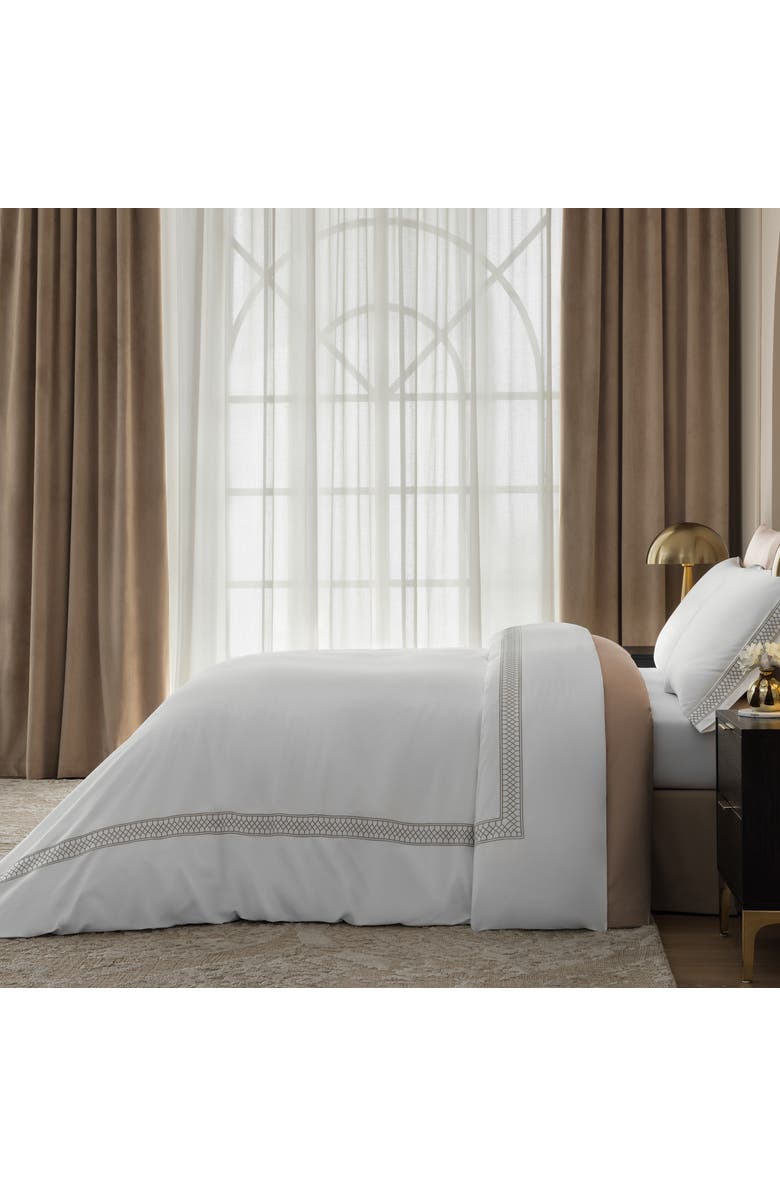 Togas Persephone duvet cover, Alternate, color, White