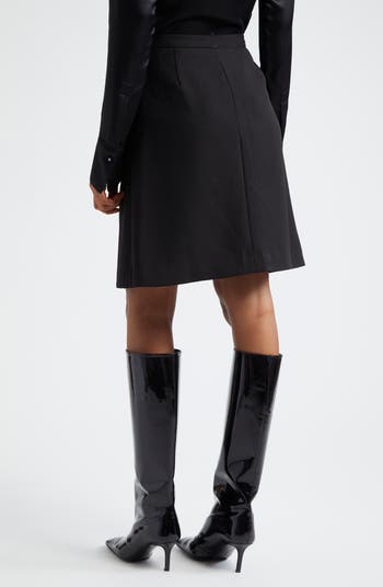 【関税&送料込】Ganni Longuette Skirt Ganni Chain Detail Layered Twill Skirt | Nordstrom