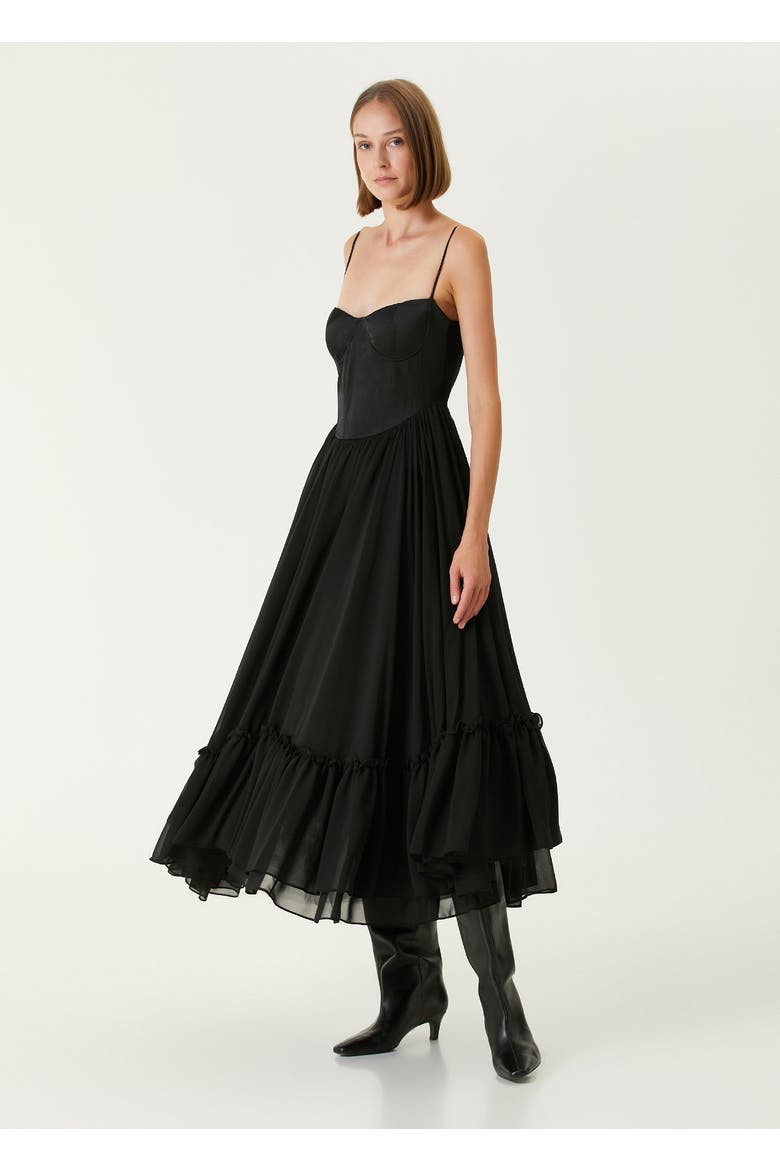 Your *Itch Swan Dress, Alternate, color, BLACK