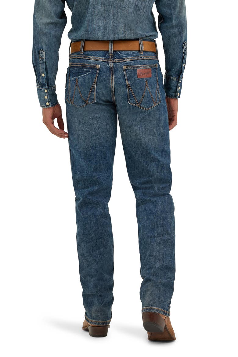 Retro Slim Straight Leg Jeans, Alternate, color, BOZEMAN