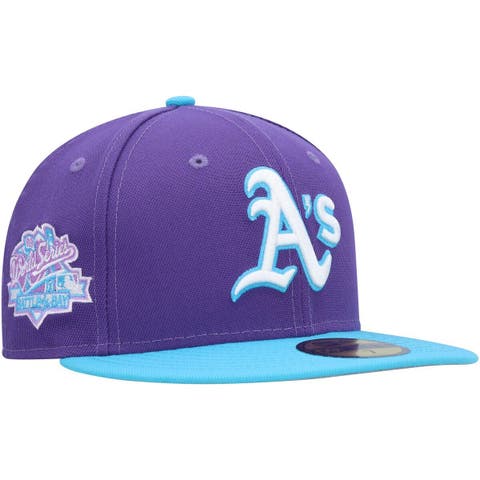 Men's New Era Purple Oakland Athletics Vice 59FIFTY Fitted Hat