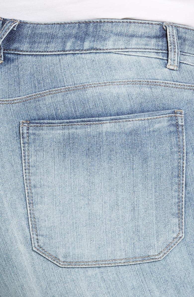 Wit & Wisdom 'Ab'Solution High Waist Crop Jeans, Alternate, color, Blue