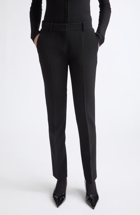 Low Waist Slim Trousers