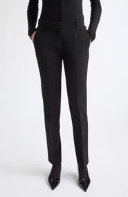 TOTEME Low Waist Slim Trousers
