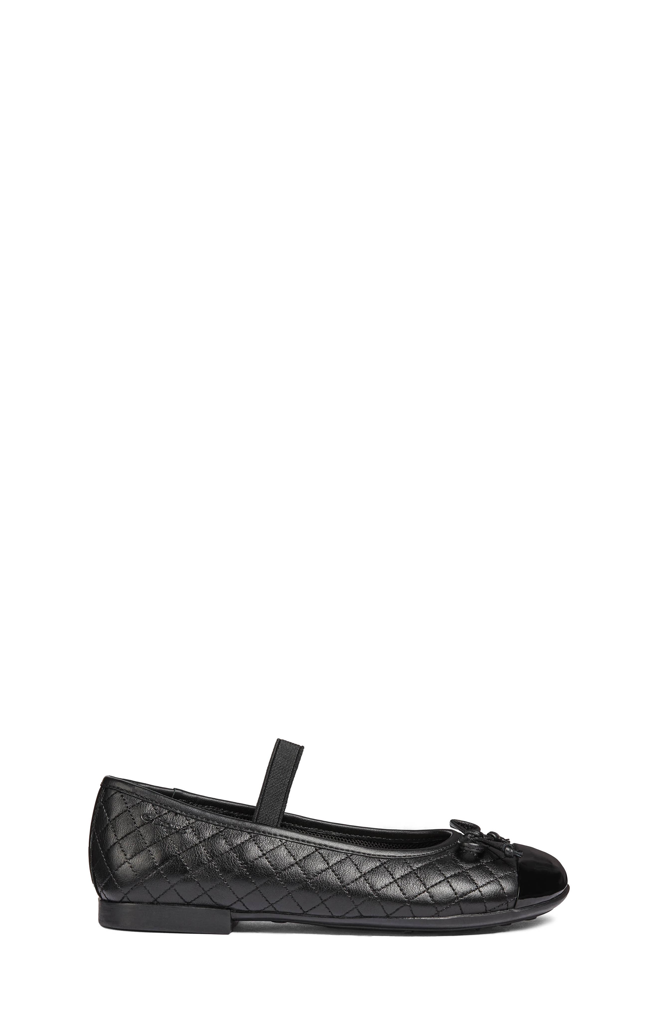 Geox Plie Mary Jane Flat, Alternate, color, Dark Black
