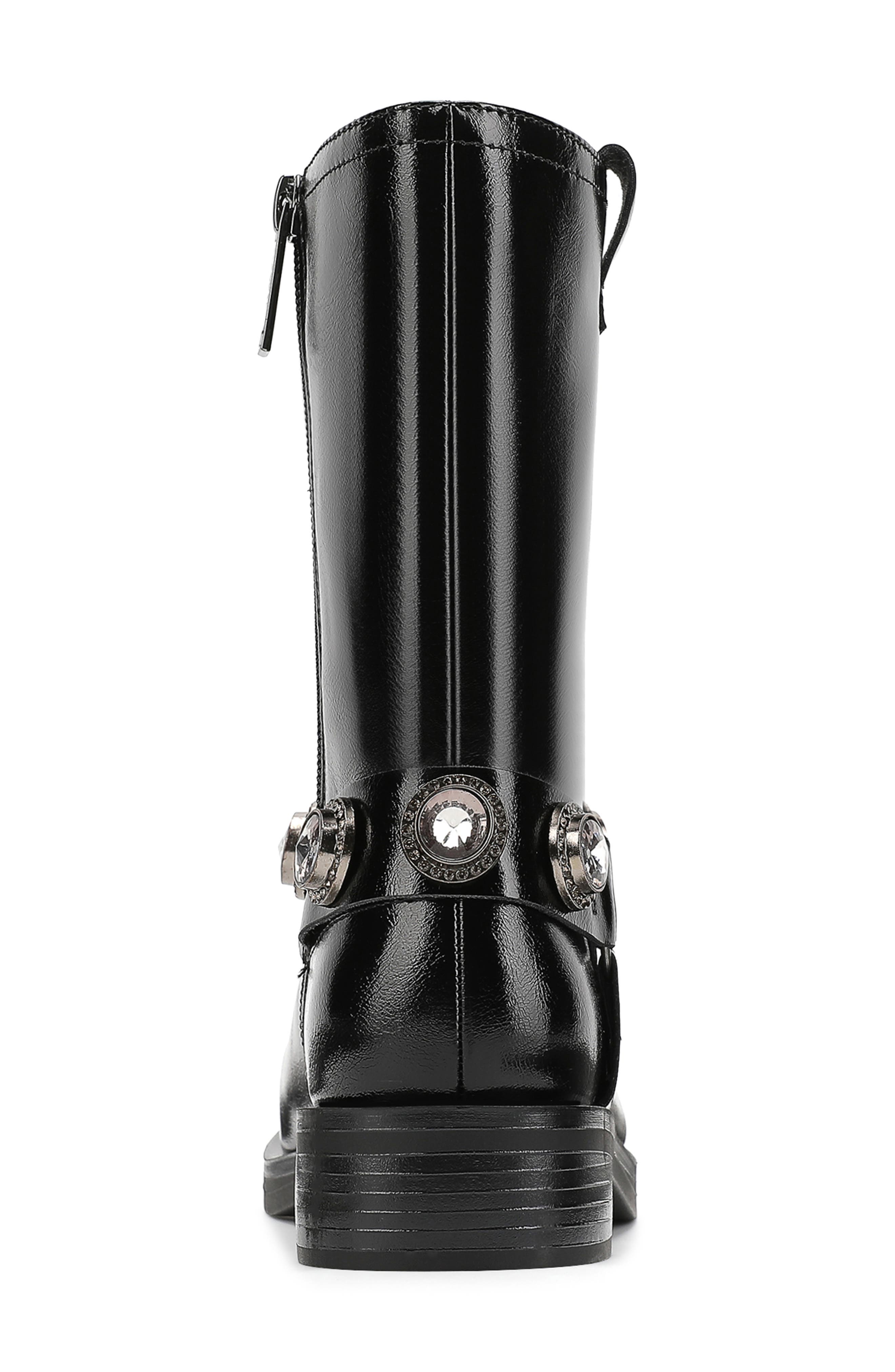 Kurt Geiger London Kids' Octavia Boot, Alternate, color, Black/ Smoke