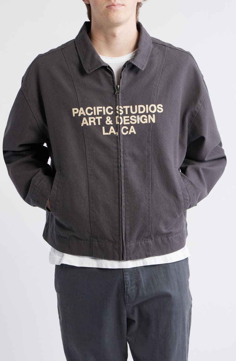 PacSun Studios Jacket, Alternate, color, Black