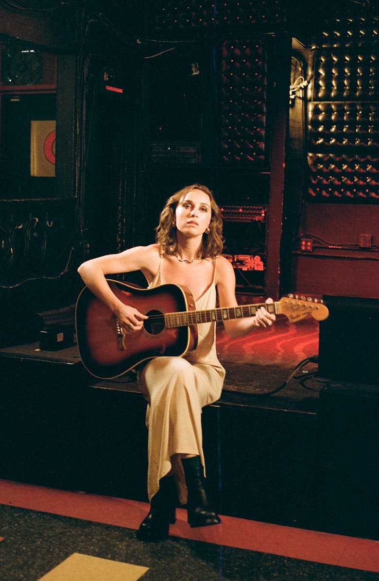 Brixton Jacquard Midi Slipdress, Alternate, color, Vintage White