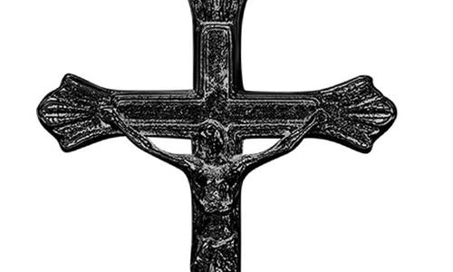 Blackjack Cross Pendant Necklace
