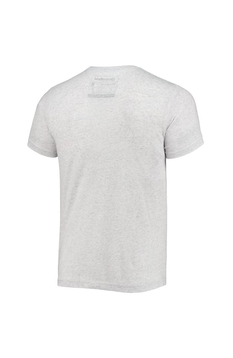 HOMEFIELD Men's Homefield White Mississippi State Bulldogs Vintage Baseball T-Shirt, Alternate, color, 