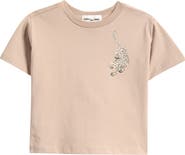 MILES THE LABEL Leopard Organic Cotton Graphic T-Shirt