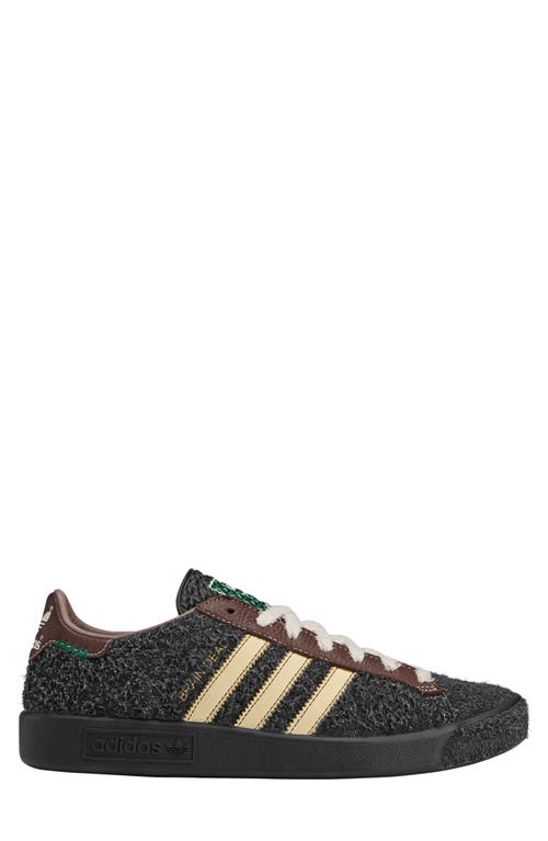 Adidas Originals Brain Dead Forest Hills Leather-trimmed Textured-suede Sneakers In Green