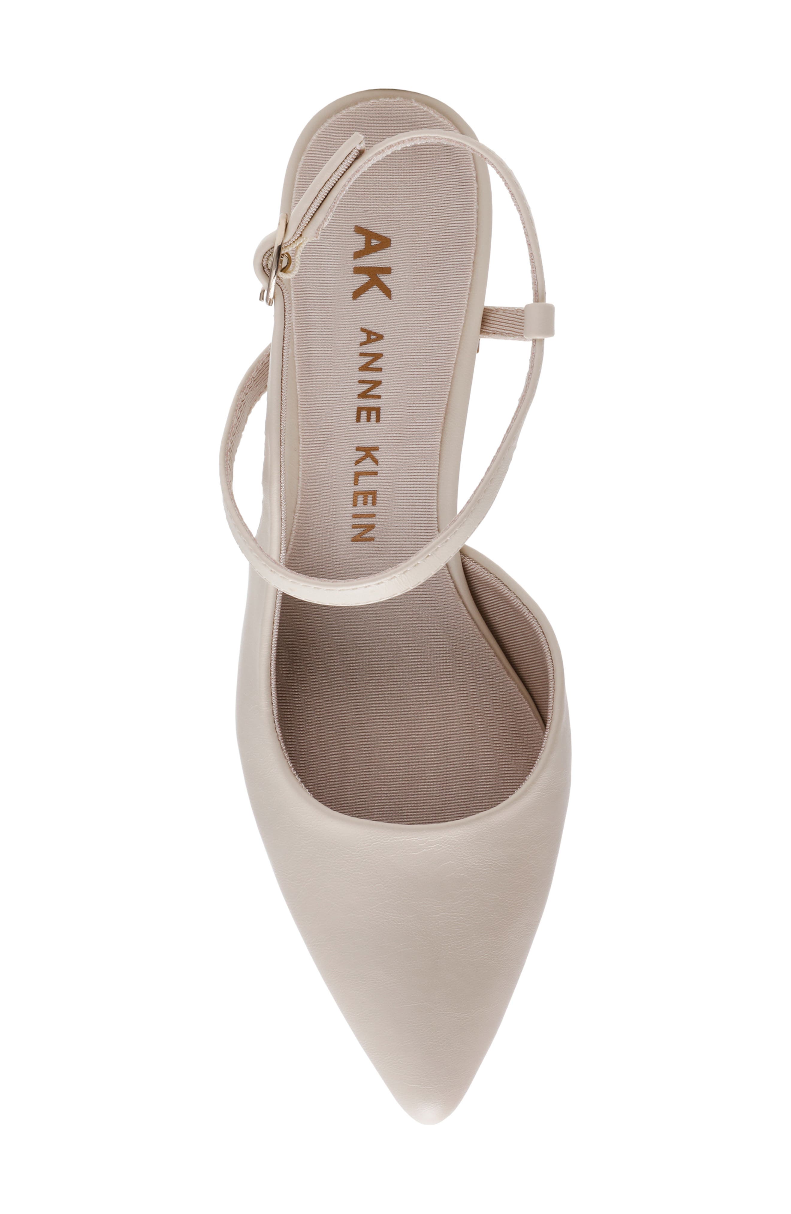 Bueles Ankle Strap Pump, Alternate, color, BONE