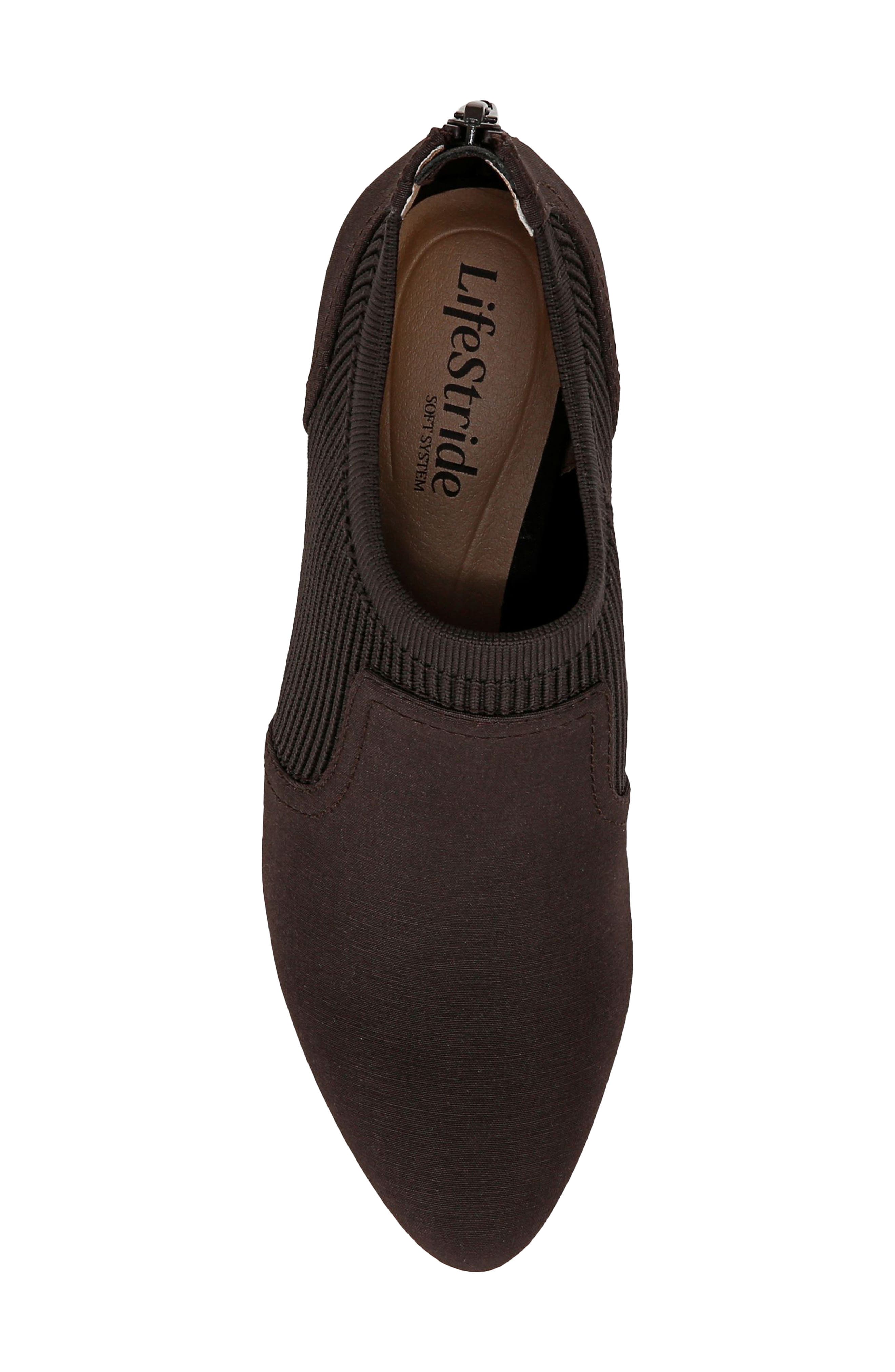 LifeStride Gia Bootie, Alternate, color, Dk Chocolate