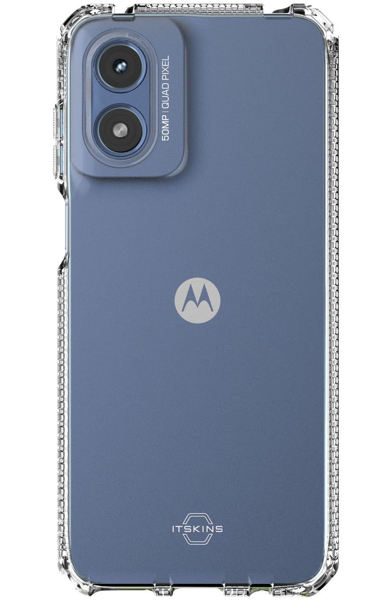 ITSkins Spectrum_R Clear Case for Motorola Moto G Play, Alternate, color, Clear