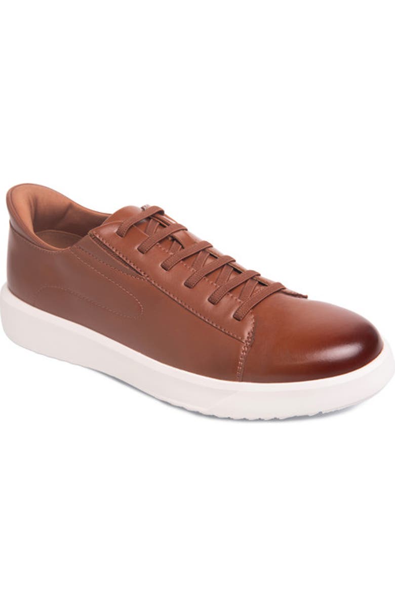 Marc Joseph New York River St Hands-Free Slip On Technology Leather Fashion Sneakers, Main, color, Cognac Napa Leather