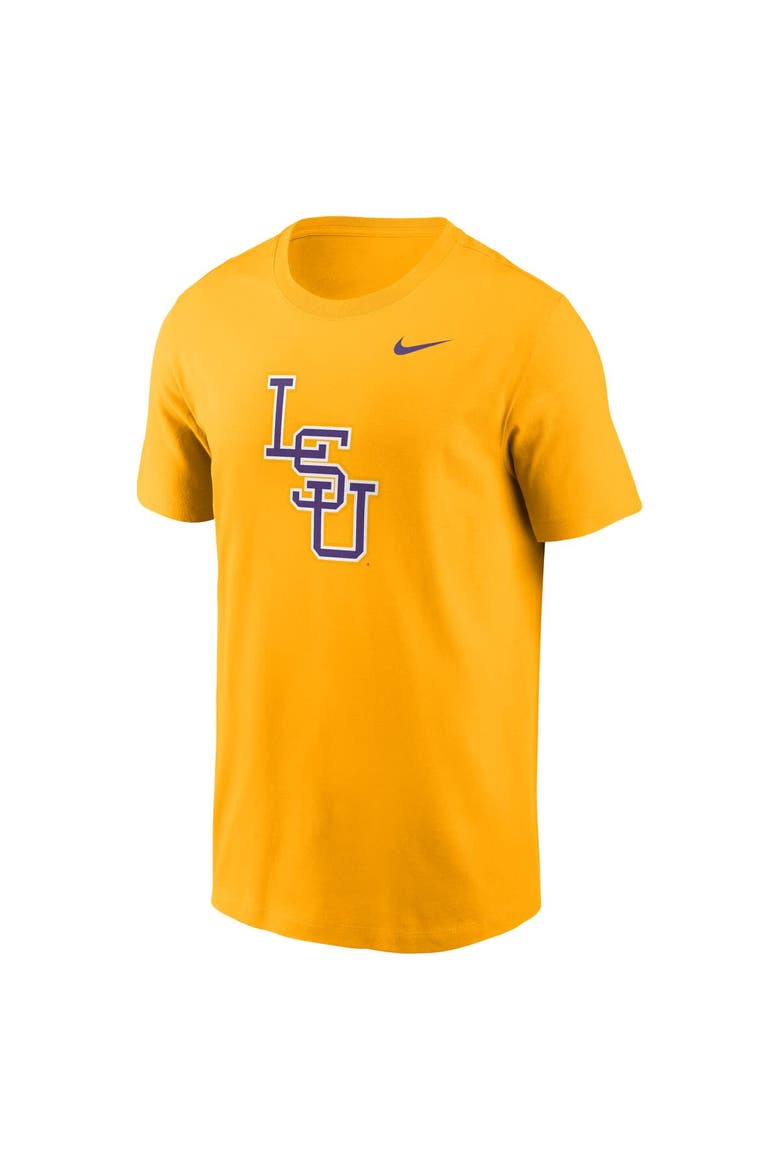 Men's Nike Gold LSU Tigers Baseball Logo T-Shirt, Alternate, color, Gold