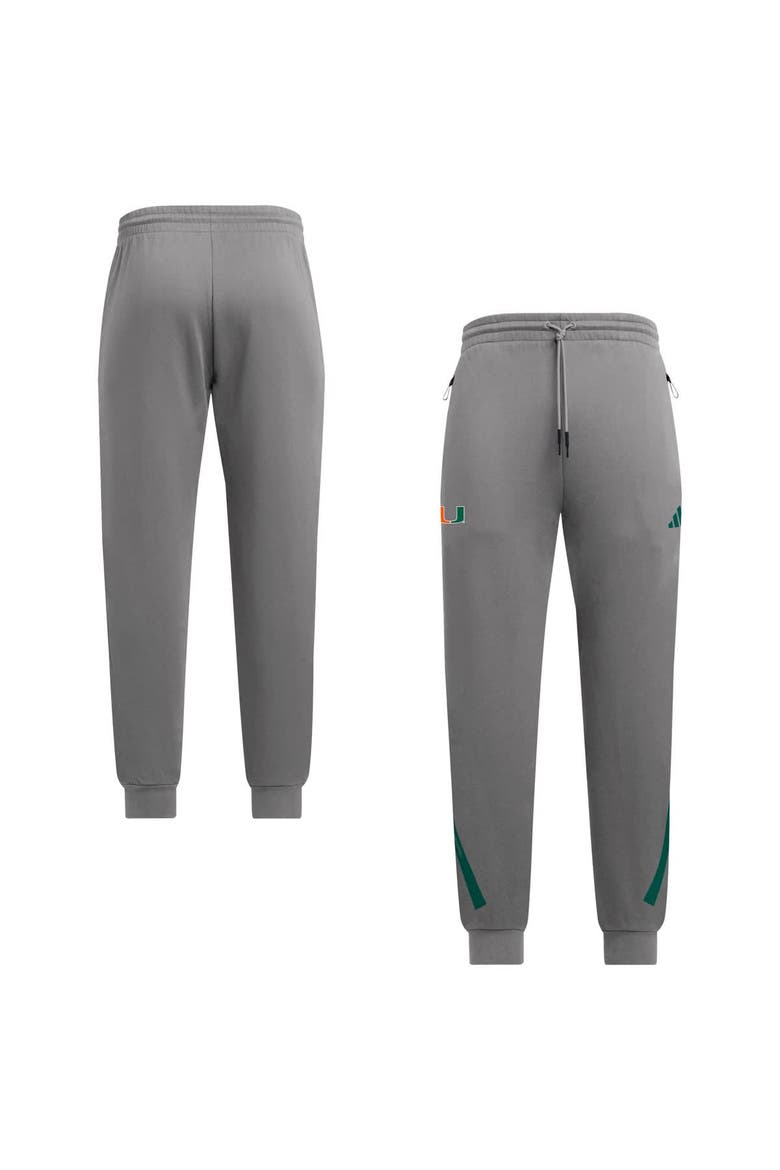 Gray Miami Hurricanes Z.N.E. Pants, Main, color, Gray